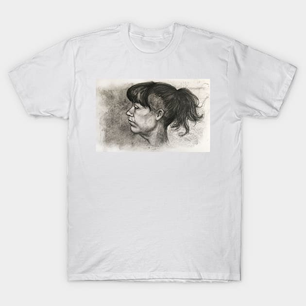 Portrait of Nicola T-Shirt by rozmcq